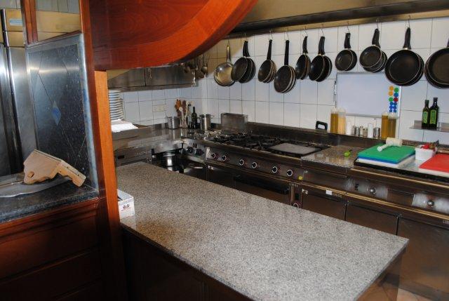 Küchenchef Calogero bei der Zubereitung